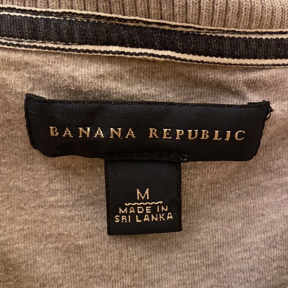 Banana Republic white quarter zip - Picture 3 of 3